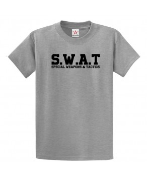 S.W.A.T Special Weapons & Tactics Classic Unisex Kids and Adults T-Shirt